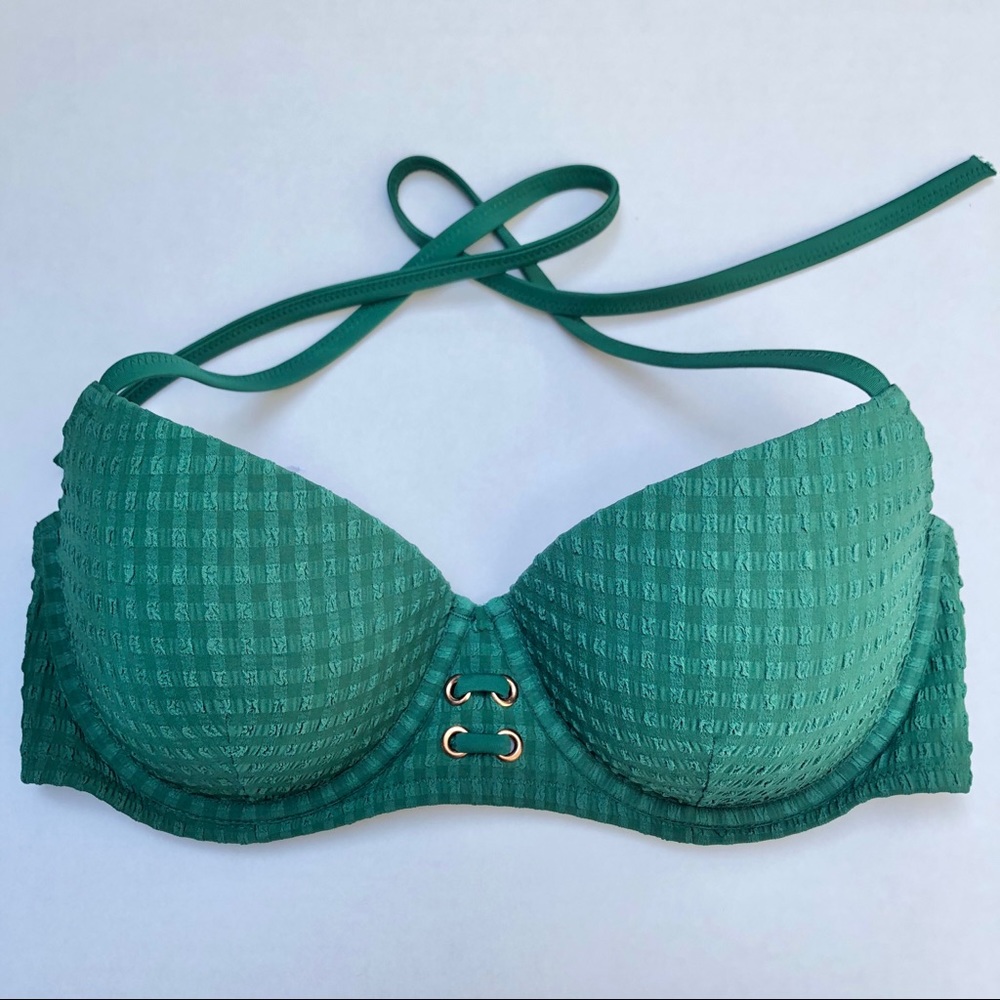 Shade & Shore Cabana Textured Bikini Top